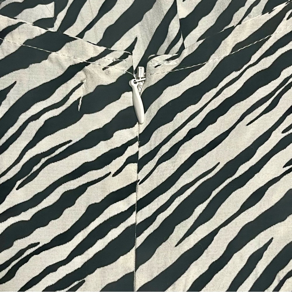 NWT Faithful the Brand Monochrome Zebra Pattern Dress - Picture 6 of 10